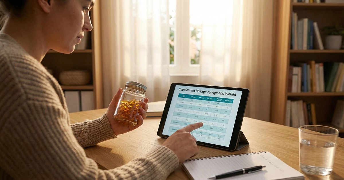 NMN Dosage Guide: How Much to Take by Age and Weight