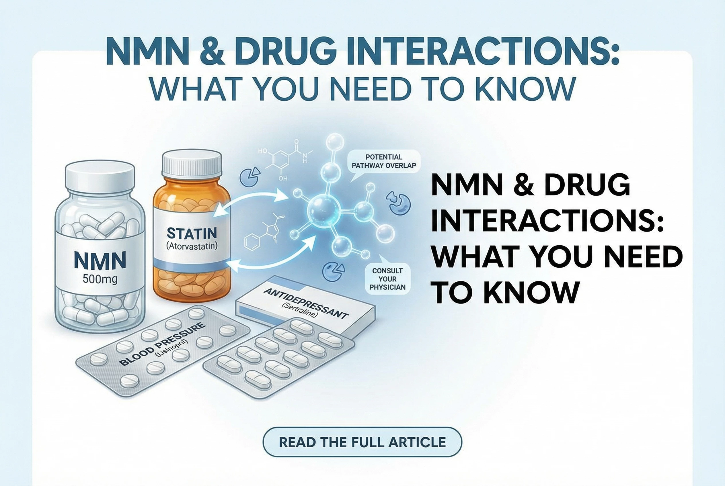 NMN Drug Interactions: Statins, BP Meds & More