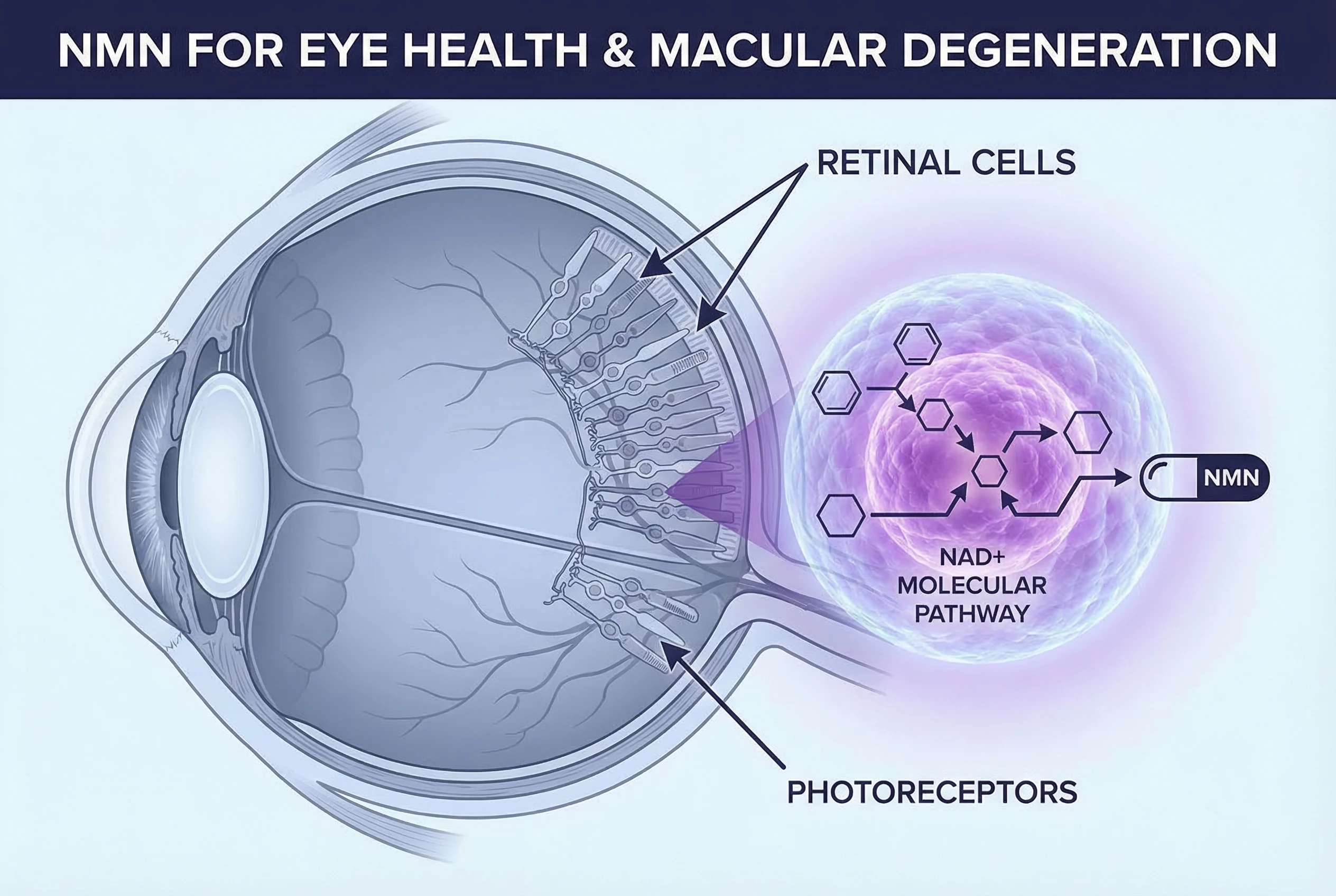 NMN for Eye Health: Protect Vision & Prevent Decline